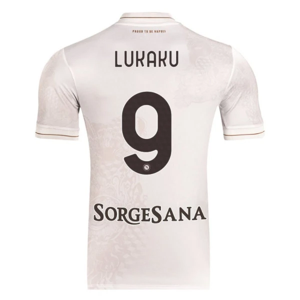 Napoli Romelu Lukaku 9 Virallinen Vieraspelipaita Miehet 2025/26