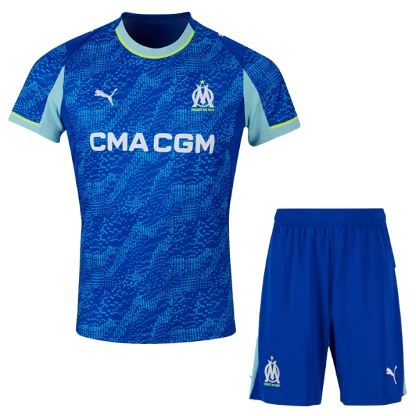 Olympique Marseille Virallinen Kolmas Pelipaita Lapset 2025/26 Olympique Marseille Virallinen Kolmas Pelipaita Lapset 2025/26