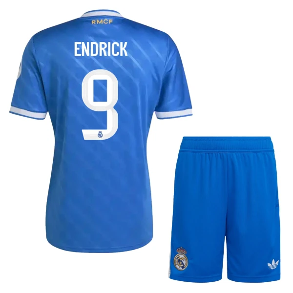 Real Madrid Endrick 9 Virallinen Kolmas Pelipaita Lapset 2025/26