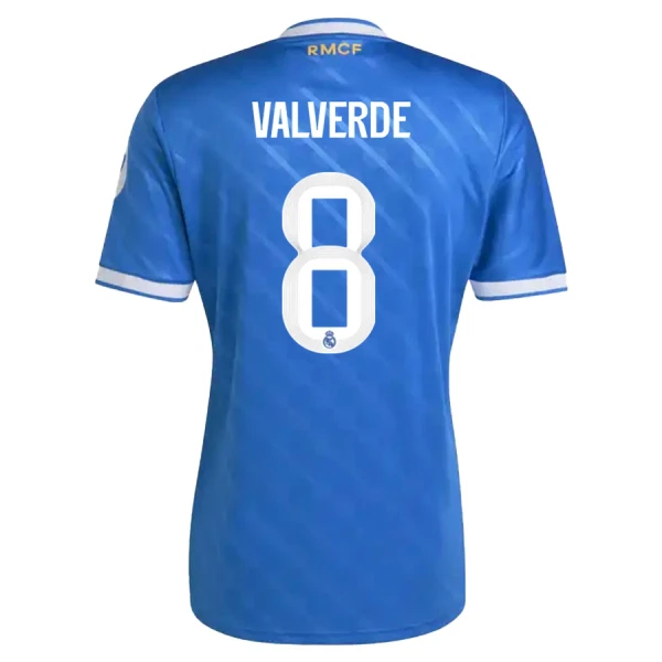 Real Madrid Federico Valverde 8 Virallinen Kolmas Pelipaita Miehet 2025/26