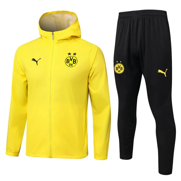 Borussia Dortmund Treenitakkihupparit Miehet 2025/26 Keltainen