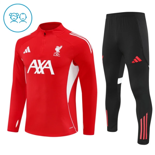 Liverpool Harjoittelupusero puvut Lapset 2025/26 Punainen