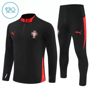 Portugali Harjoittelupusero puvut Lapset 2025/26 Musta Portugali Harjoittelupusero puvut Lapset 2025/26 Musta