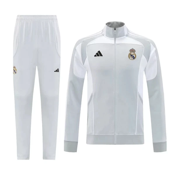Real Madrid Harjoittelutakkipuvut Miehet 2025/26 harmaa