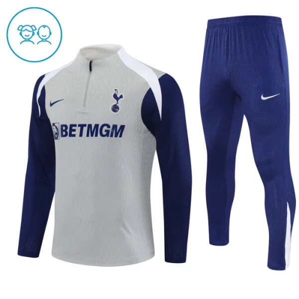 Tottenham Hotspur Harjoittelupusero puvut Lapset 2025/26 harmaa