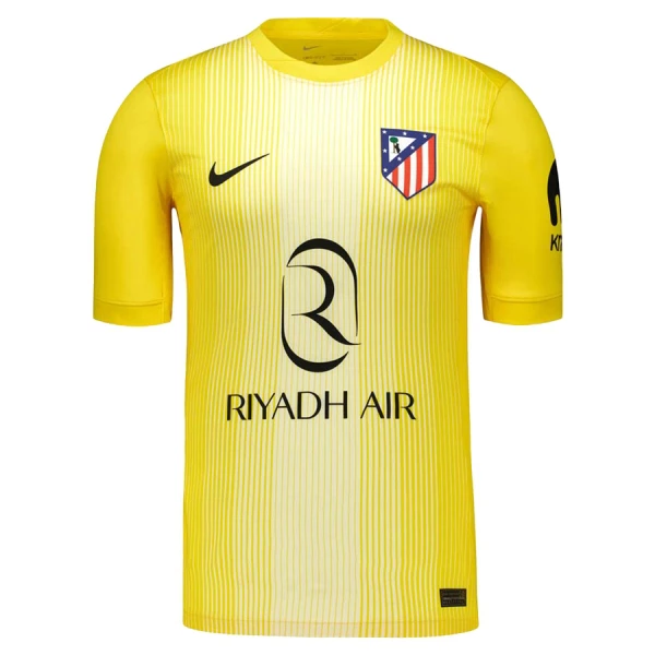 Atlético Madrid Jan Oblak 13 Maalivahdin Virallinen Paita Lapset 2025/26 Keltainen