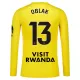 Atlético Madrid Jan Oblak 13 Maalivahdin Virallinen Paita Miehet 2025/26 Pitkähihainen Keltainen Atlético Madrid Jan Oblak 13 Maalivahdin Virallinen Paita Miehet 2025/26 Pitkähihainen Keltainen