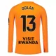 Atlético Madrid Jan Oblak 13 Maalivahdin Virallinen Paita Miehet 2025/26 Pitkähihainen oranssi Atlético Madrid Jan Oblak 13 Maalivahdin Virallinen Paita Miehet 2025/26 Pitkähihainen oranssi