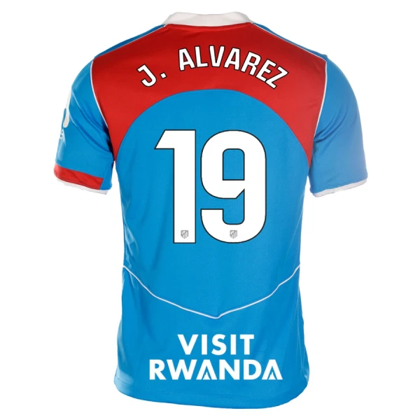 Atlético Madrid Julián Álvarez 19 Virallinen Kolmas Pelipaita Lapset 2025/26