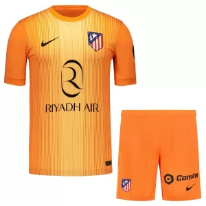 Atlético Madrid Maalivahdin Virallinen Paita Lapset 2025/26 oranssi