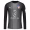 Atlético Madrid Maalivahdin Virallinen Paita Miehet 2025/26 Pitkähihainen Musta