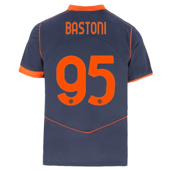 Inter Milan Bastoni 95 Virallinen Kolmas Pelipaita Lapset 2025/26