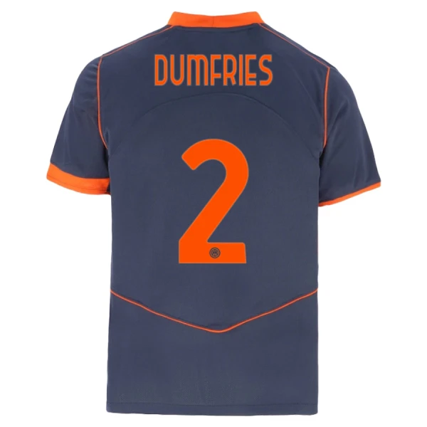 Inter Milan Dumfries 2 Virallinen Kolmas Pelipaita Miehet 2025/26