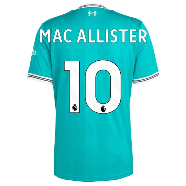 Liverpool Alexis Mac Allister 10 Virallinen Kolmas Pelipaita Lapset 2025/26