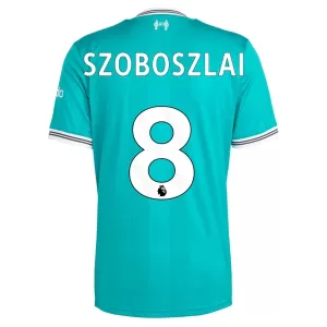 Liverpool Dominik Szoboszlai 8 Virallinen Kolmas Pelipaita Miehet 2025/26