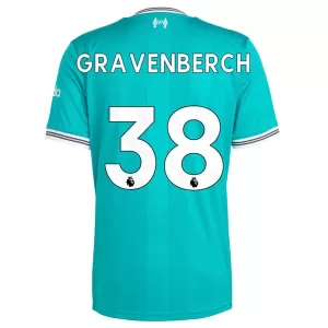 Liverpool Gravenberch 38 Virallinen Kolmas Pelipaita Miehet 2025/26 Liverpool Gravenberch 38 Virallinen Kolmas Pelipaita Miehet 2025/26