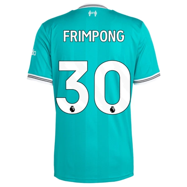 Liverpool Jeremie Frimpong 30 Virallinen Kolmas Pelipaita Lapset 2025/26