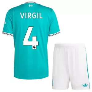 Liverpool Virgil van Dijk 4 Virallinen Kolmas Pelipaita Lapset 2025/26 Liverpool Virgil van Dijk 4 Virallinen Kolmas Pelipaita Lapset 2025/26