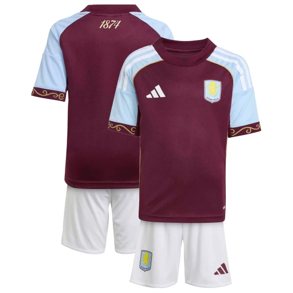 Aston Villa Virallinen Kotipelipaita Lapset 2025/26 Aston Villa Virallinen Kotipelipaita Lapset 2025/26