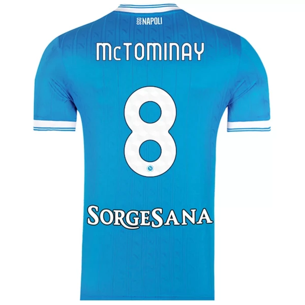 Napoli McTominay 8 Virallinen Kotipelipaita Miehet 2025/26 Napoli McTominay 8 Virallinen Kotipelipaita Miehet 2025/26