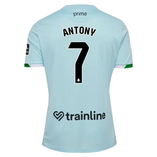 Real Betis Antony Santos 7 Virallinen Vieraspelipaita Lapset 2025/26