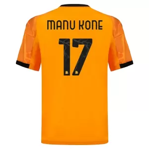 AS Roma Manu Kone 17 Virallinen Vieraspelipaita Miehet 2025/26