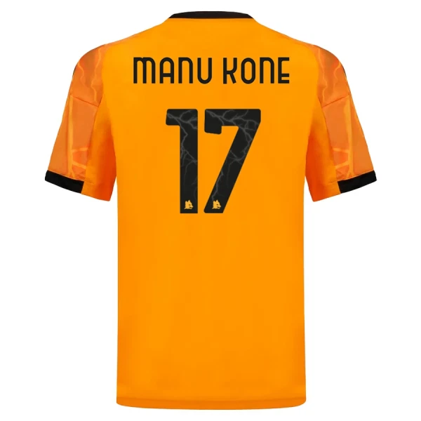 AS Roma Manu Kone 17 Virallinen Vieraspelipaita Miehet 2025/26