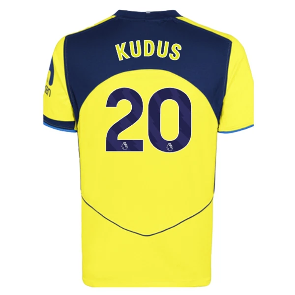 Tottenham Hotspur Kudus 20 Virallinen Kolmas Pelipaita Miehet 2025/26