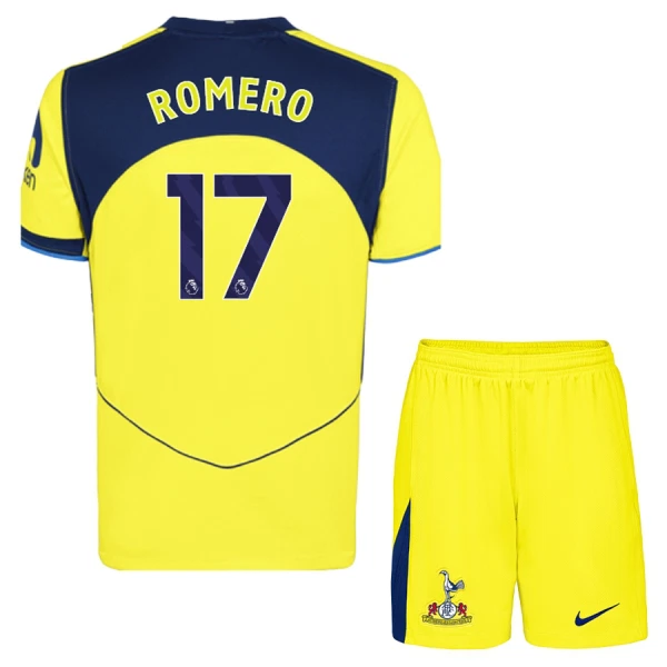 Tottenham Hotspur Romero 17 Virallinen Kolmas Pelipaita Lapset 2025/26