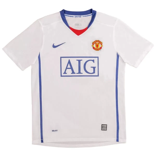 Manchester United 2008-09 Virallinen Vieraspelipaita Miehet Retro Manchester United 2008-09 Virallinen Vieraspelipaita Miehet Retro
