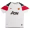 Manchester United 2010-11 Virallinen Vieraspelipaita Miehet Retro