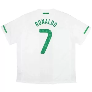 Portugali Cristiano Ronaldo 7 2010 Virallinen Vieraspelipaita Miehet Retro Portugali Cristiano Ronaldo 7 2010 Virallinen Vieraspelipaita Miehet Retro