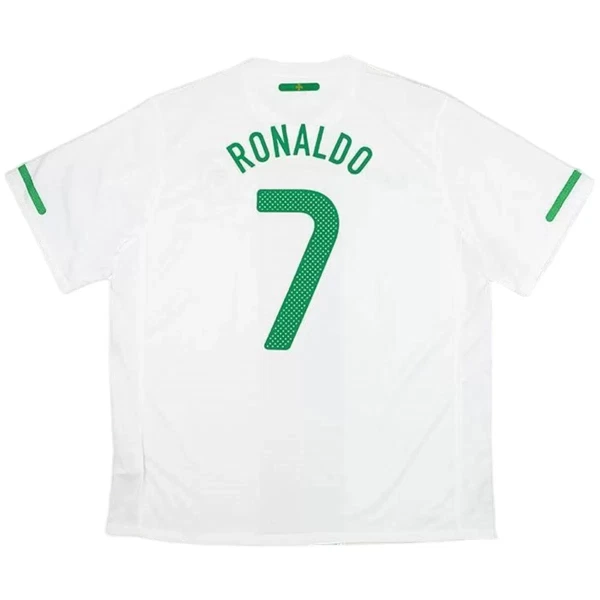 Portugali Cristiano Ronaldo 7 2010 Virallinen Vieraspelipaita Miehet Retro Portugali Cristiano Ronaldo 7 2010 Virallinen Vieraspelipaita Miehet Retro