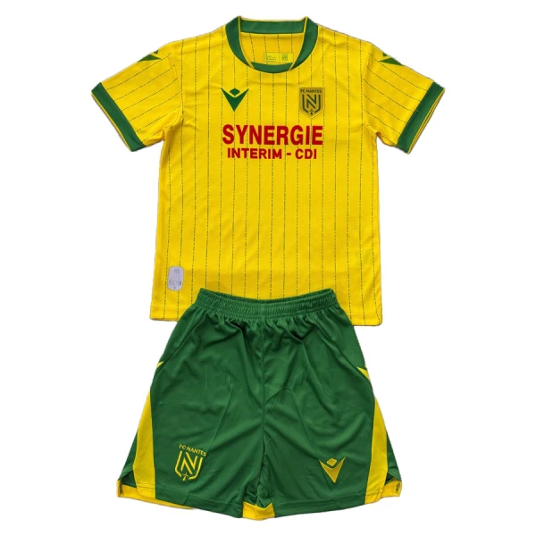 FC Nantes Virallinen Kotipelipaita Lapset 2025/26 FC Nantes Virallinen Kotipelipaita Lapset 2025/26