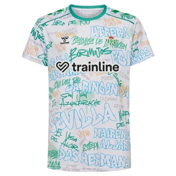 Real Betis Pre-Match Virallinen Paita Miehet 2025/26 Real Betis Pre-Match Virallinen Paita Miehet 2025/26