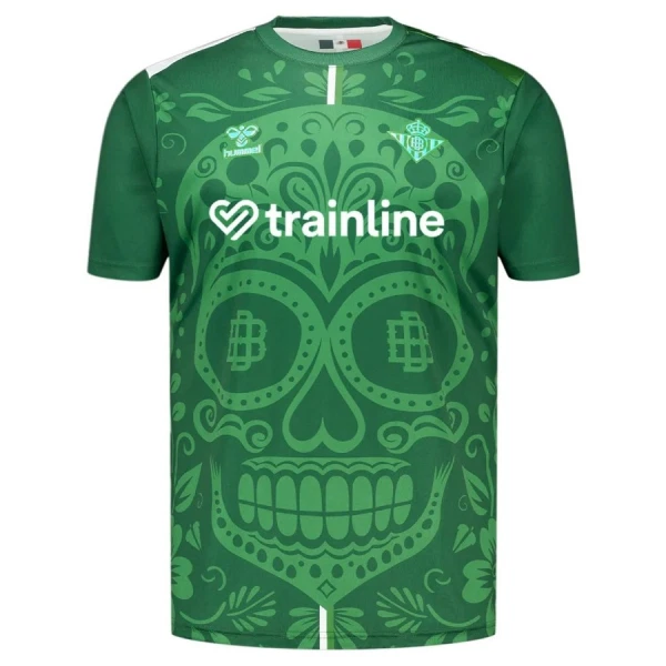 Real Betis x Dia de Muertos Pre-Match Virallinen Paita Miehet 2025/26 Real Betis x Dia de Muertos Pre-Match Virallinen Paita Miehet 2025/26