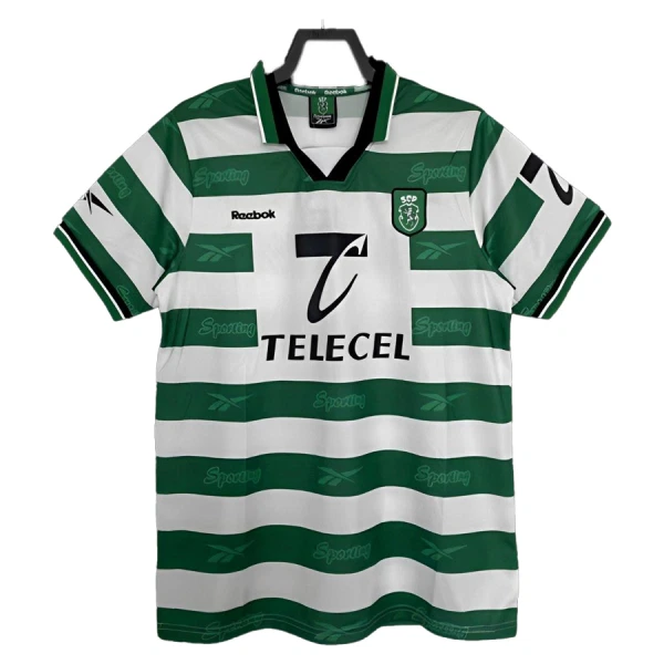 Sporting CP 1999-2000 Virallinen Kotipelipaita Miehet Sporting CP 1999-2000 Virallinen Kotipelipaita Miehet