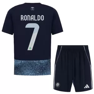 Al-Nassr FC Cristiano Ronaldo 7 Virallinen Vieraspelipaita Lapset 2025/26