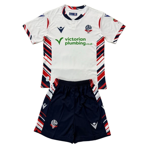 Bolton Wanderers Virallinen Kotipelipaita Lapset 2025/26 Bolton Wanderers Virallinen Kotipelipaita Lapset 2025/26