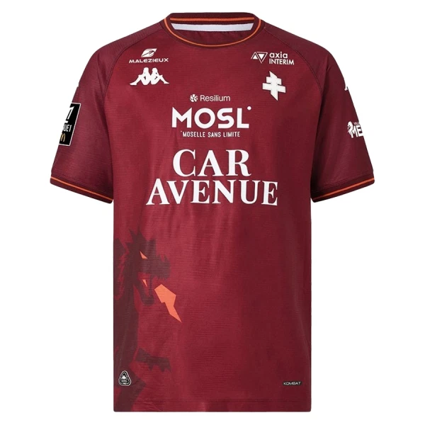 FC Metz Virallinen Kotipelipaita Miehet 2025/26 FC Metz Virallinen Kotipelipaita Miehet 2025/26