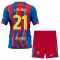 FC Barcelona Frenkie de Jong 21 Virallinen Neljäs Pelipaita Lapset 2025/26