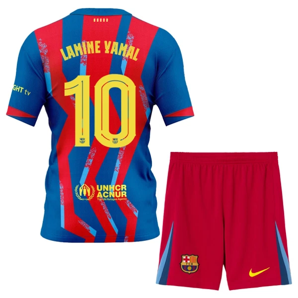 FC Barcelona Lamine Yamal 10 Virallinen Neljäs Pelipaita Lapset 2025/26 FC Barcelona Lamine Yamal 10 Virallinen Neljäs Pelipaita Lapset 2025/26