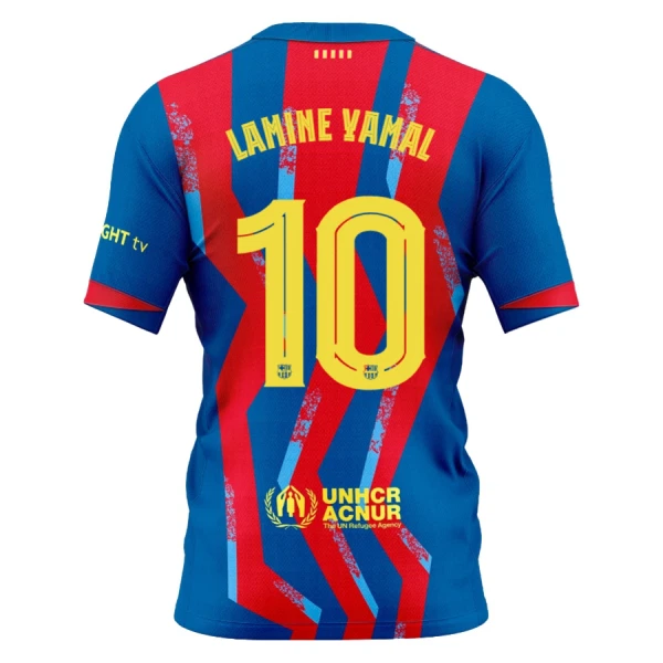 FC Barcelona Lamine Yamal 10 Virallinen Neljäs Pelipaita Lapset 2025/26
