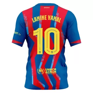 FC Barcelona Lamine Yamal 10 Virallinen Neljäs Pelipaita Miehet 2025/26