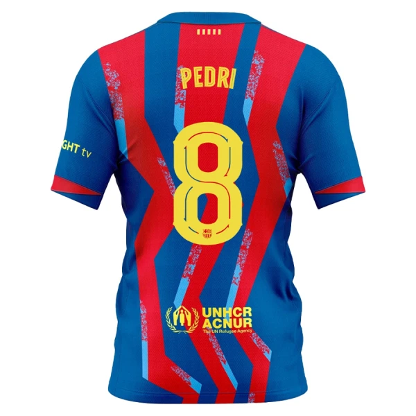 FC Barcelona Pedri 8 Virallinen Neljäs Pelipaita Lapset 2025/26