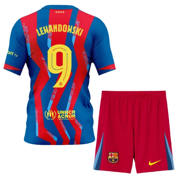 FC Barcelona Robert Lewandowski 9 Virallinen Neljäs Pelipaita Lapset 2025/26 FC Barcelona Robert Lewandowski 9 Virallinen Neljäs Pelipaita Lapset 2025/26