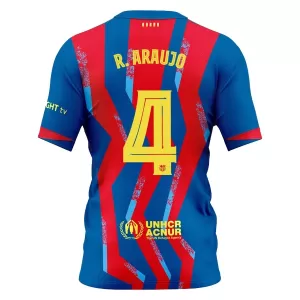 FC Barcelona Ronald Araujo 4 Virallinen Neljäs Pelipaita Miehet 2025/26
