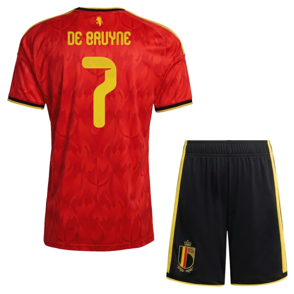 Belgia Kevin De Bruyne 7 Virallinen Kotipelipaita Lapset MM-kisat 2026 Belgia Kevin De Bruyne 7 Virallinen Kotipelipaita Lapset MM-kisat 2026