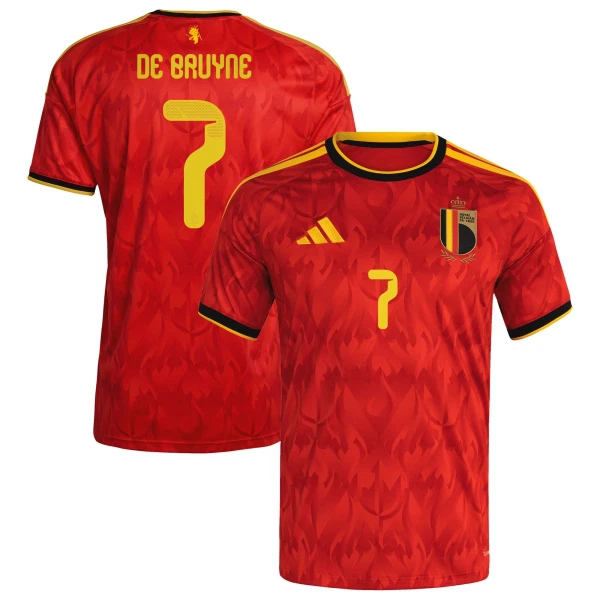 Belgia Kevin De Bruyne 7 Virallinen Kotipelipaita Miehet MM-kisat 2026 Belgia Kevin De Bruyne 7 Virallinen Kotipelipaita Miehet MM-kisat 2026