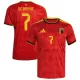 Belgia Kevin De Bruyne 7 Virallinen Kotipelipaita Miehet MM-kisat 2026 Belgia Kevin De Bruyne 7 Virallinen Kotipelipaita Miehet MM-kisat 2026